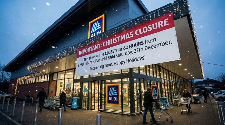 Aldi 62 Hour Closure