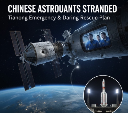 Chinese Astronauts Stranded