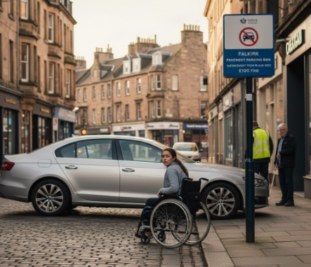Falkirk Pavement Parking Ban
