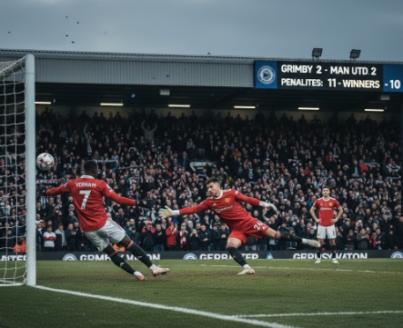 Grimsby vs Man Utd Lineups