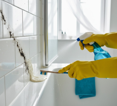 How to Remove Black Mould on Sealant