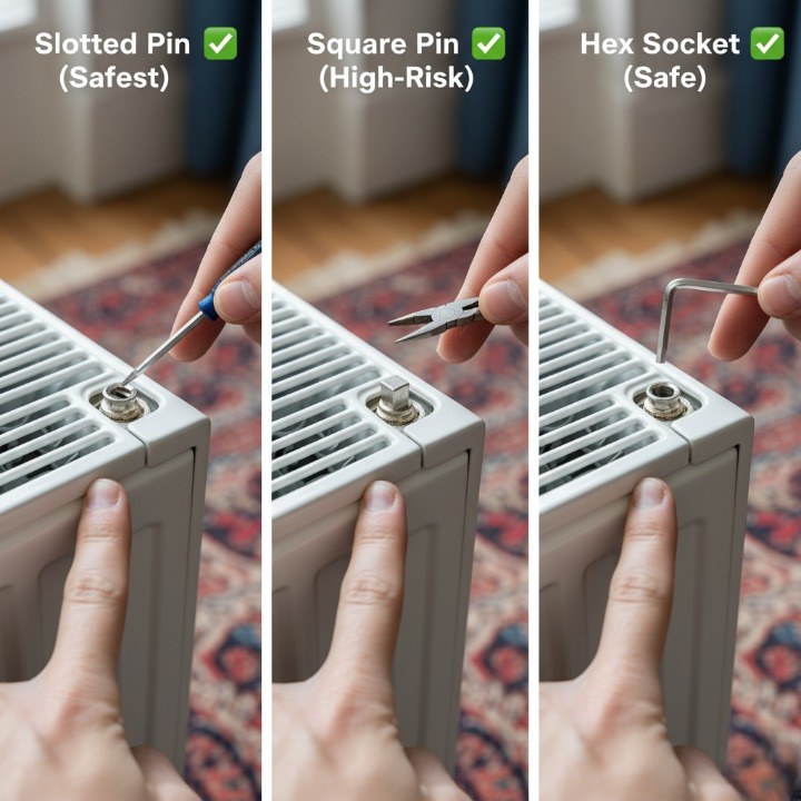 Identify Your Radiator's Bleed Valve