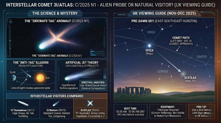 Interstellar Comet 3I/ATLAS