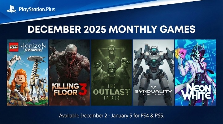 PlayStation Plus December 2025 Games