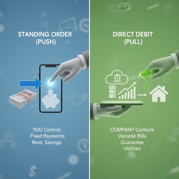Standing Order vs Direct Debit
