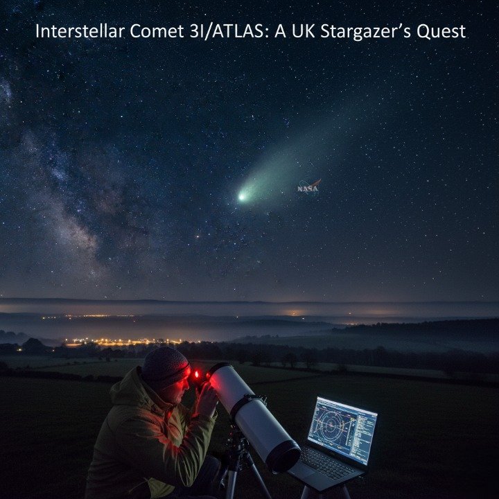 interstellar comet 3i atlas nasa