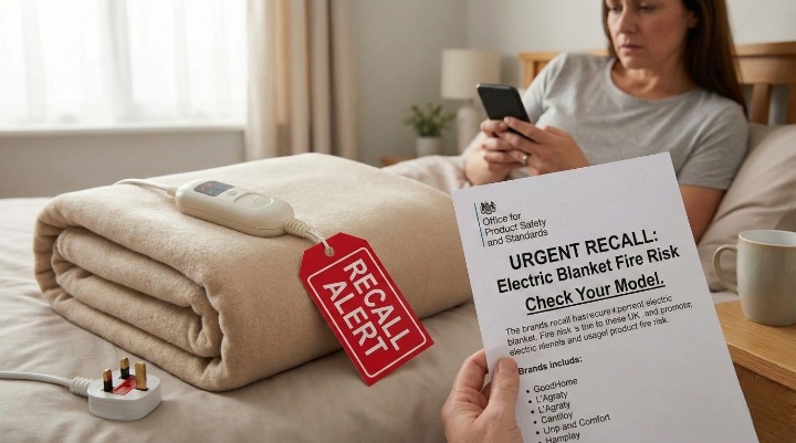 Electric Blanket Recall