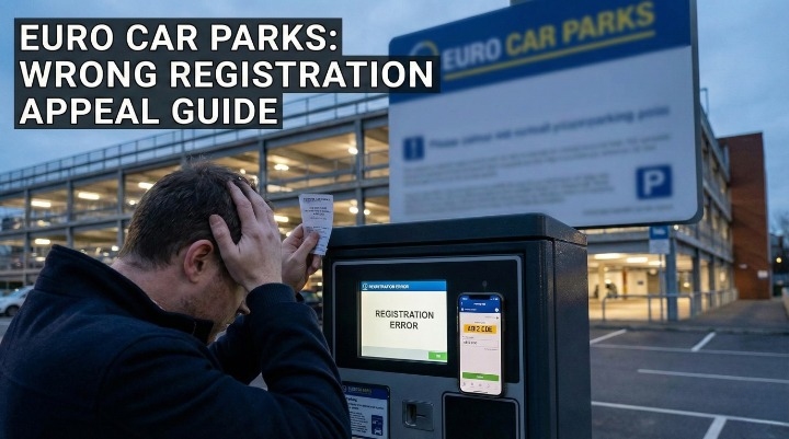 Euro Car Parks Wrong Registration Appeal