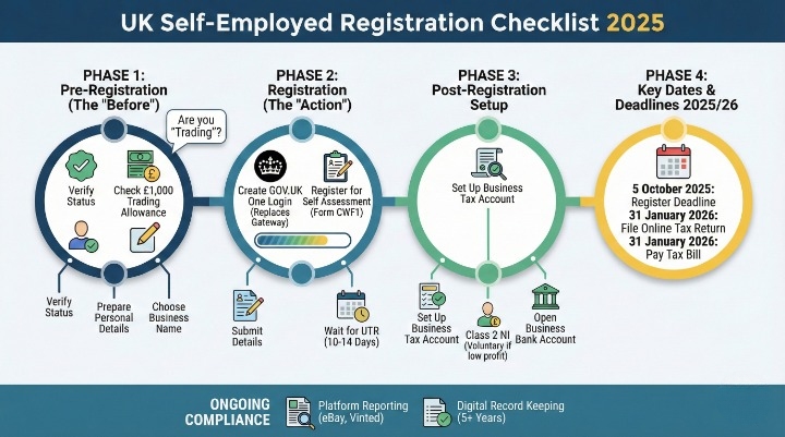 Register as Self-Employed