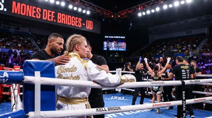 Ebanie Bridges Fight