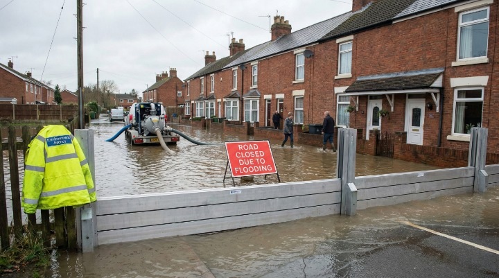 Storm Chandra Flooding