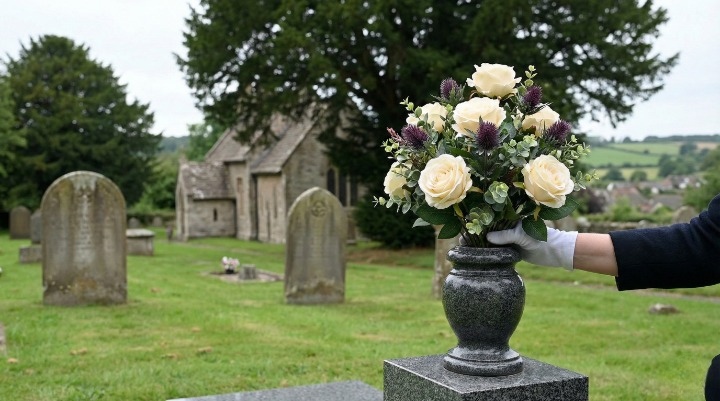 Artificial Flowers for Graves