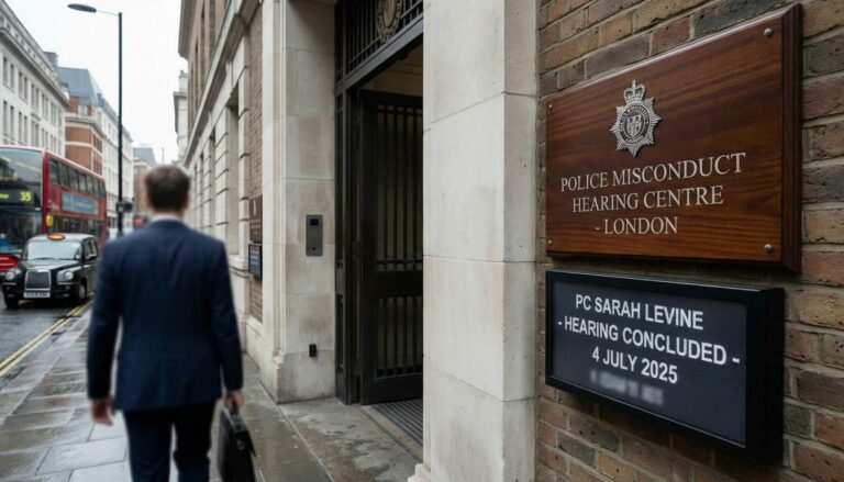 PC Sarah Levine Misconduct Hearing