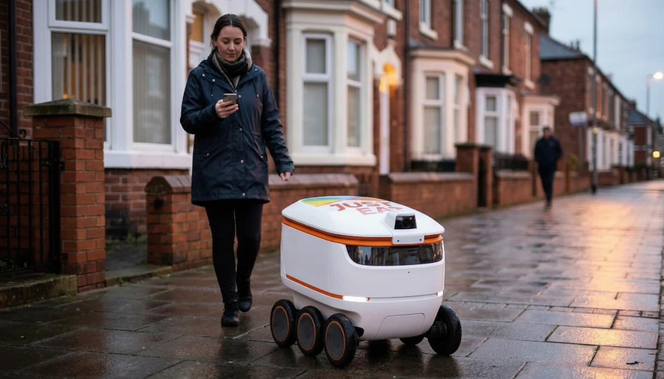 Just Eat Delivery Robots