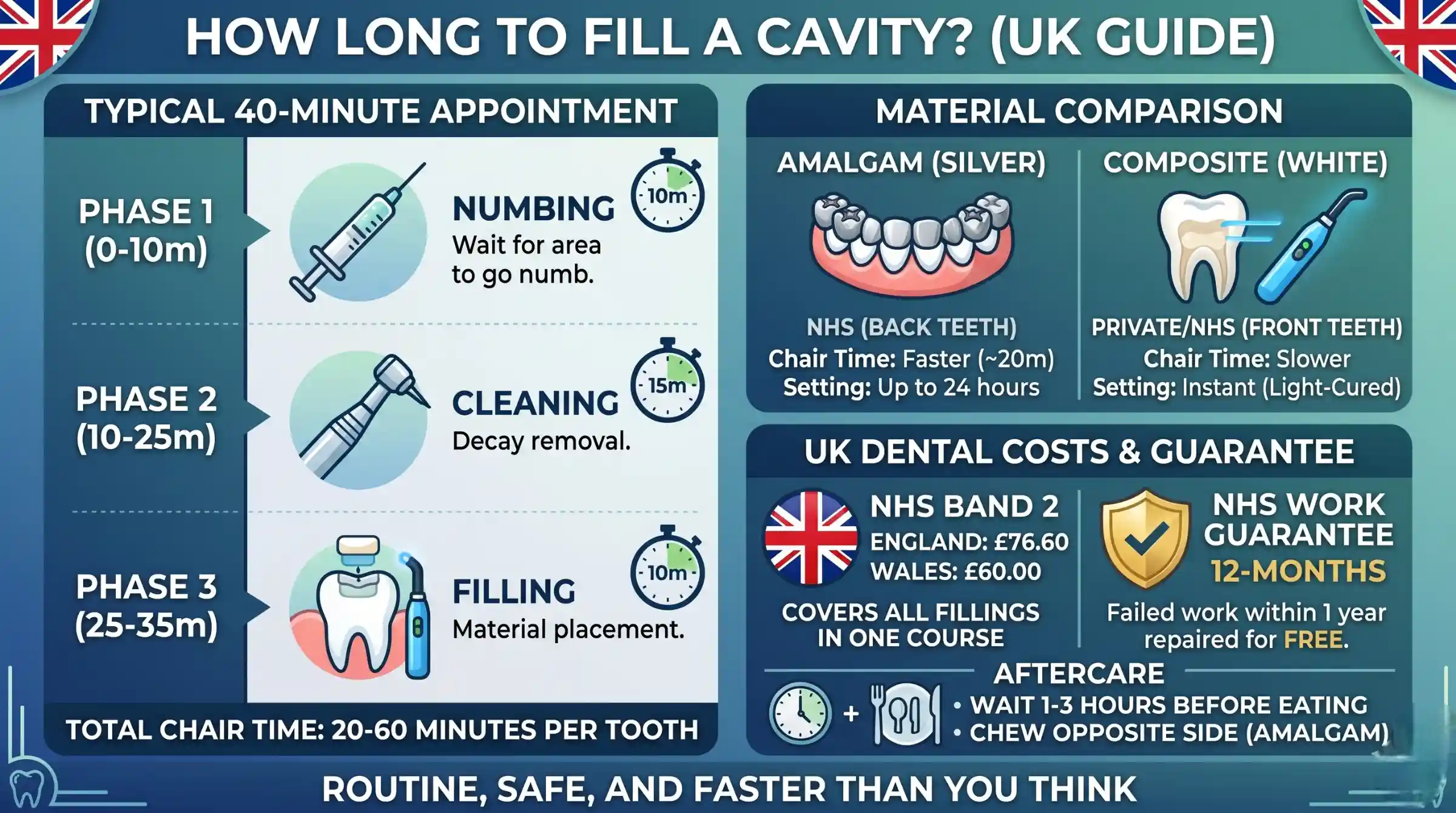 How Long to Fill in a Cavity