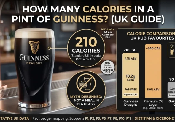 How Many Calories In A Pint Of Guinness Beer