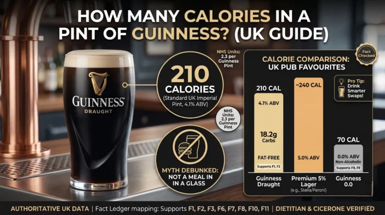 How Many Calories In A Pint Of Guinness Beer