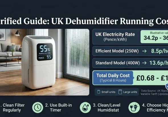 How much does it cost to run a dehumidifier