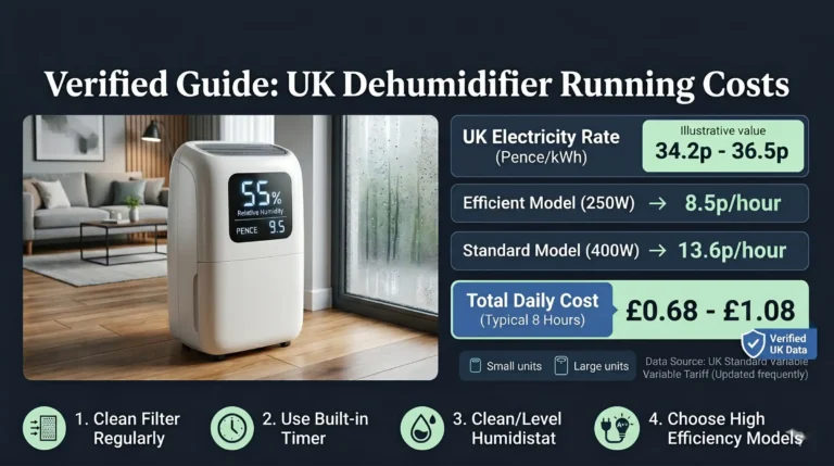How much does it cost to run a dehumidifier