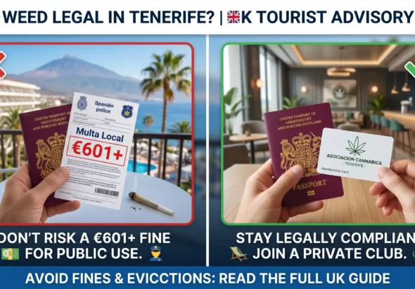 Is weed legal in Tenerife