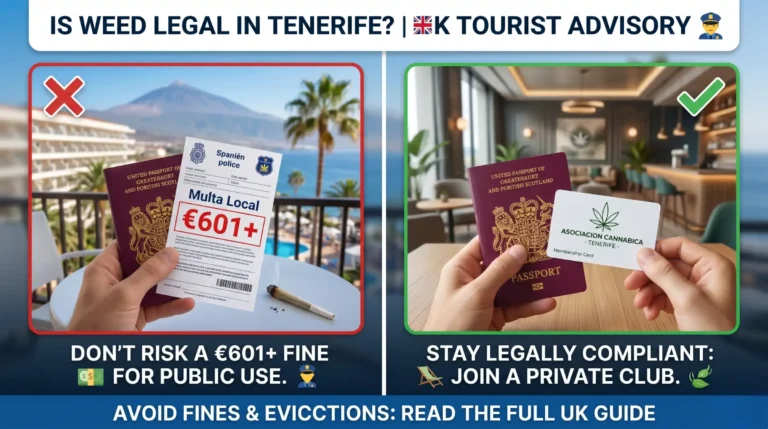 Is weed legal in Tenerife