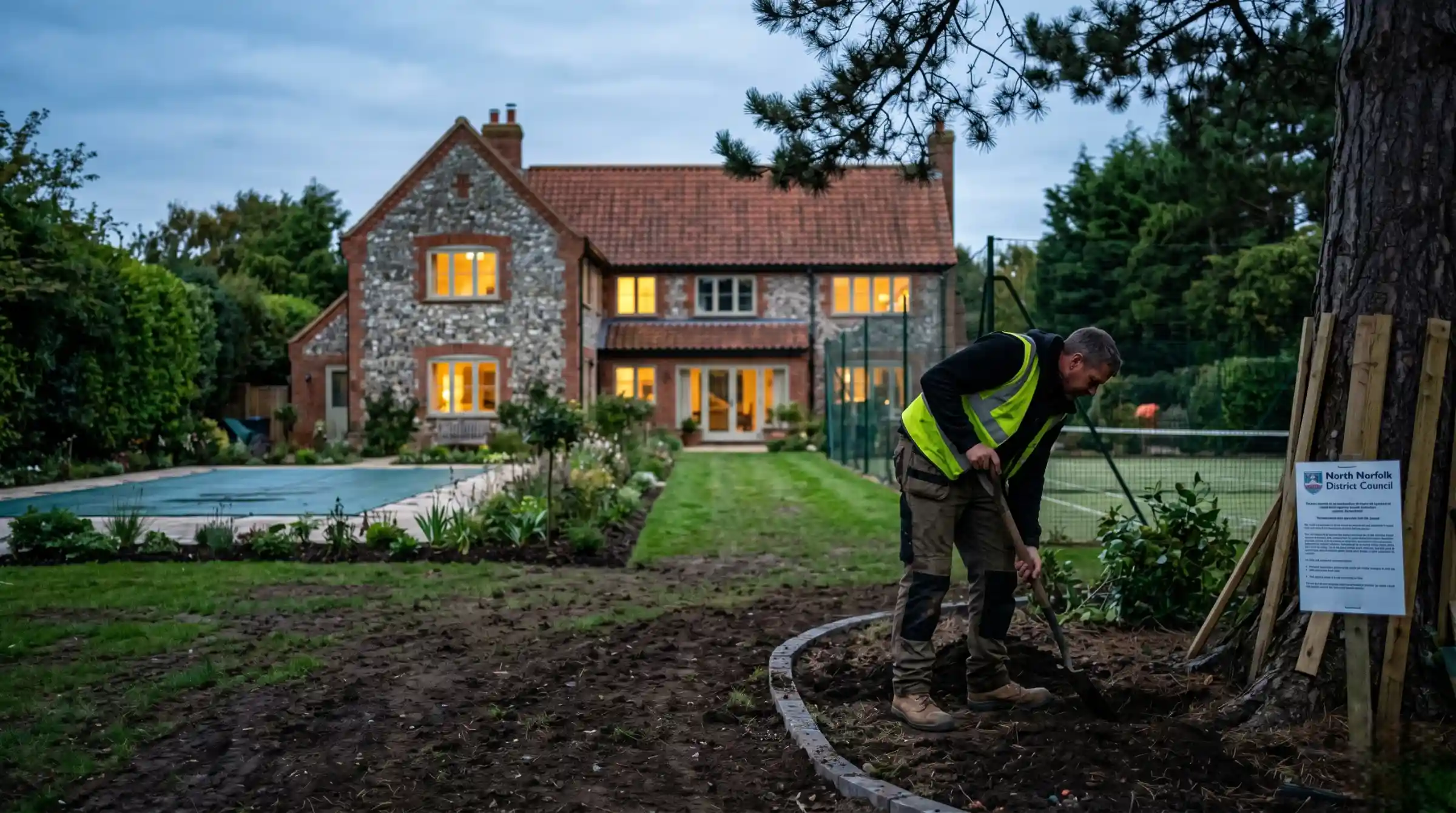 Omaze Norfolk House Planning Breaches