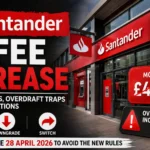Santander £1 fee increase