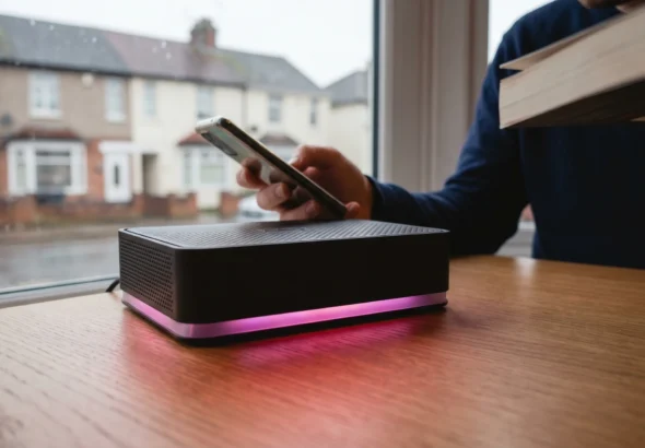 Virgin Hub 3 Solid Red Light