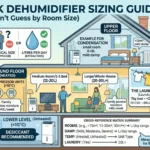 What size dehumidifier do I need