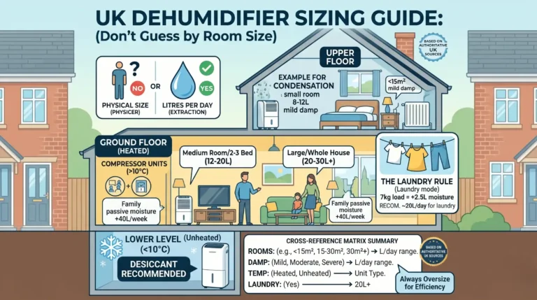 What size dehumidifier do I need