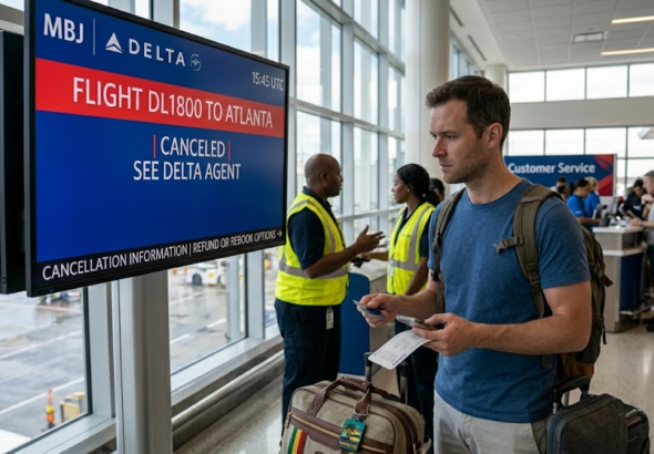 Delta Flight DL1800 Cancellation