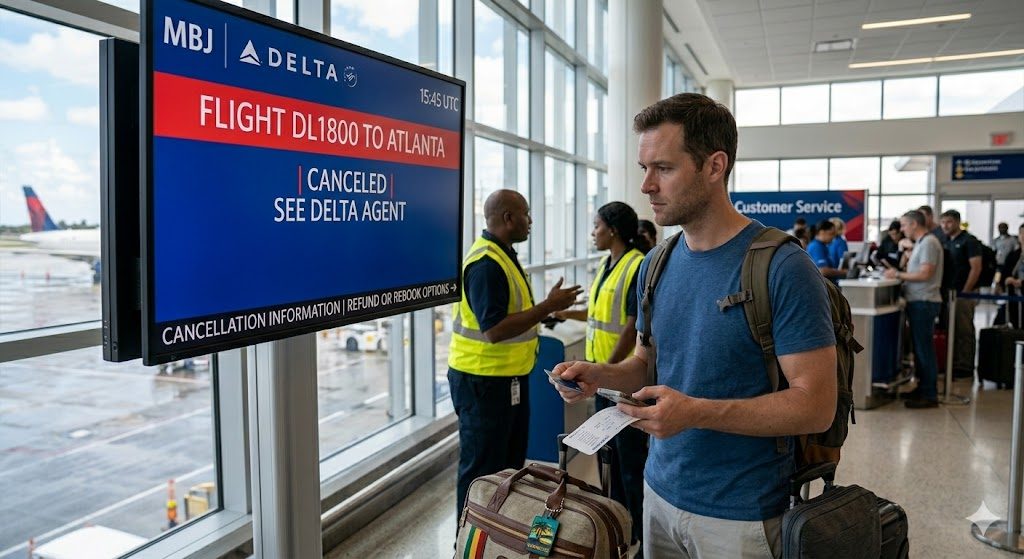 Delta Flight DL1800 Cancellation