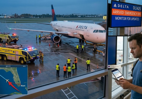 Delta Flight Emergency Landing
