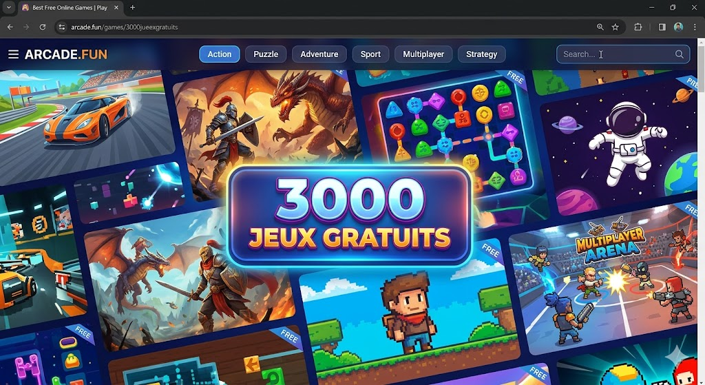3000 Jeux Gratuits