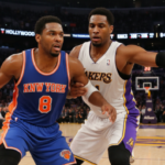 knicks vs lakers match player stats