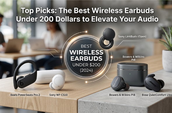 best wireless earbuds under 200 dollars 2024