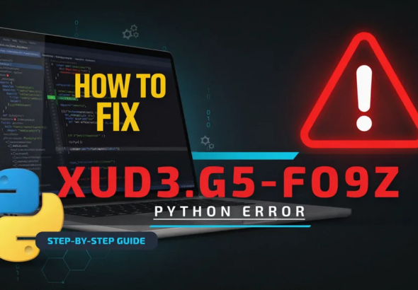 How to Fix xud3.g5-fo9z Python