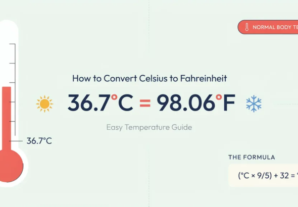 36.7 C to F