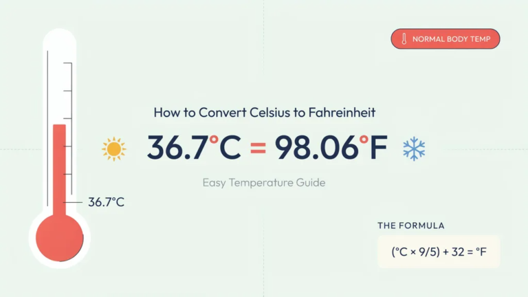 36.7 C to F