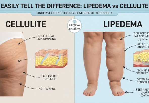 Lipedema vs Cellulite