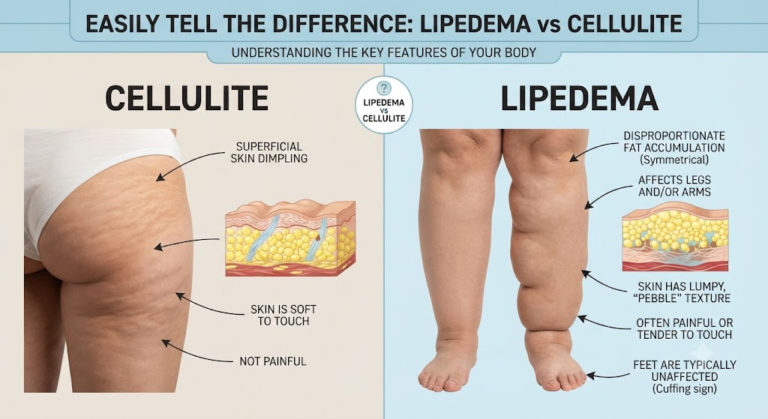 Lipedema vs Cellulite